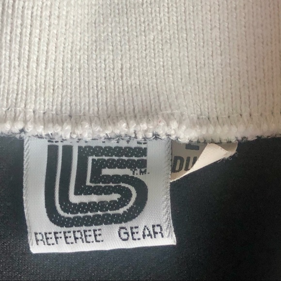 Pair Soccer Referee Shirts Sz Large Long Sleeve + Short Sleeve - Picture 5 of 7